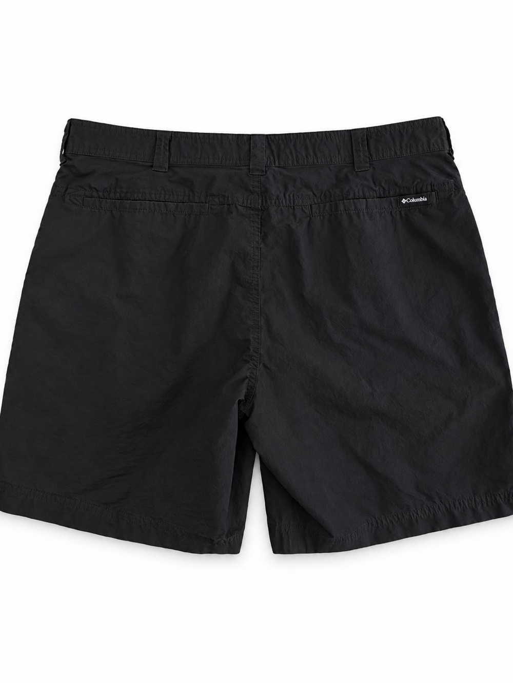 Columbia Men's Black Birch Forest Chino Shorts Size 38 Cotton Casual Hiking